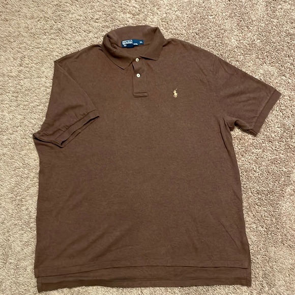 Polo Ralph Lauren Other - Polo Ralph Lauren brown polo shirt XL